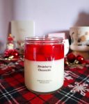 Strawberry Cheesecake candle🍓🧁
