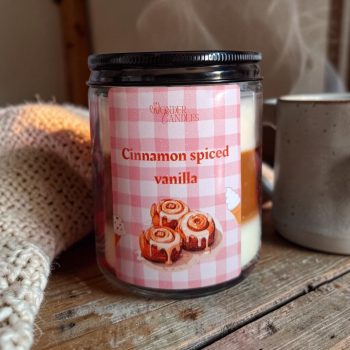 Cinnamon Spiced Vanilla Candle🤎