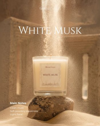 White Musk candle🌙