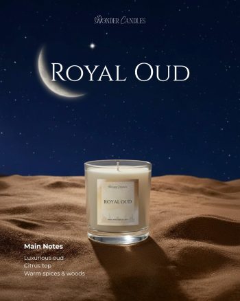 Royal Oud candle 🌙