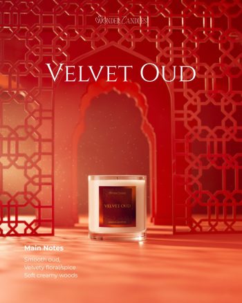 Velvet Oud candle 🌙
