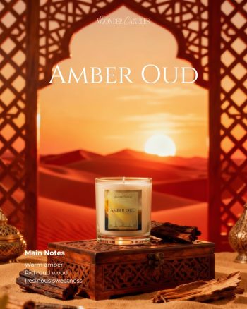 Amber Oud candle🌙
